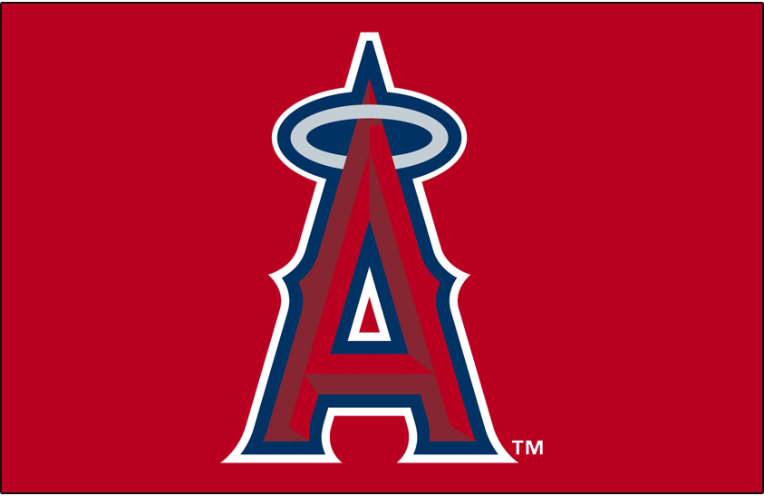 Los Angeles Angels 2005-Pres Primary Dark Logo fabric transfer